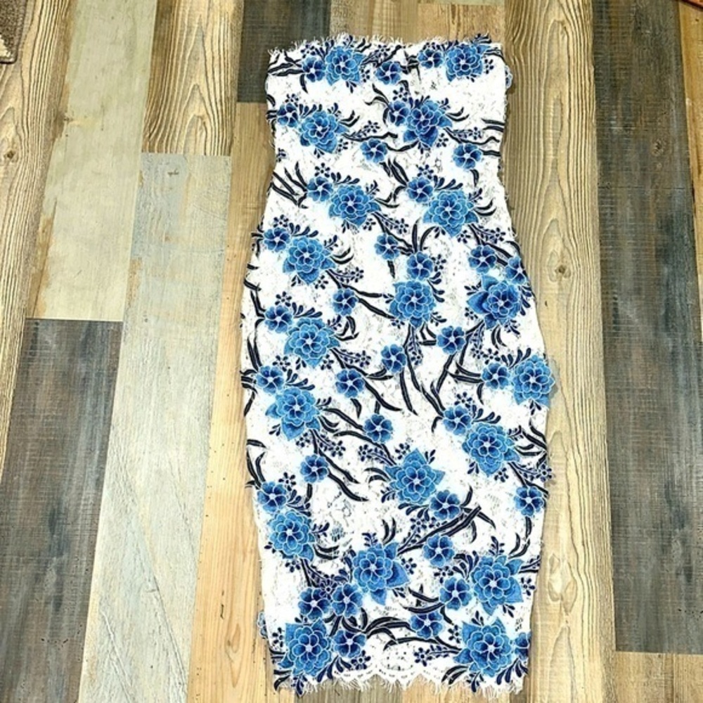 Embroidered flower dress